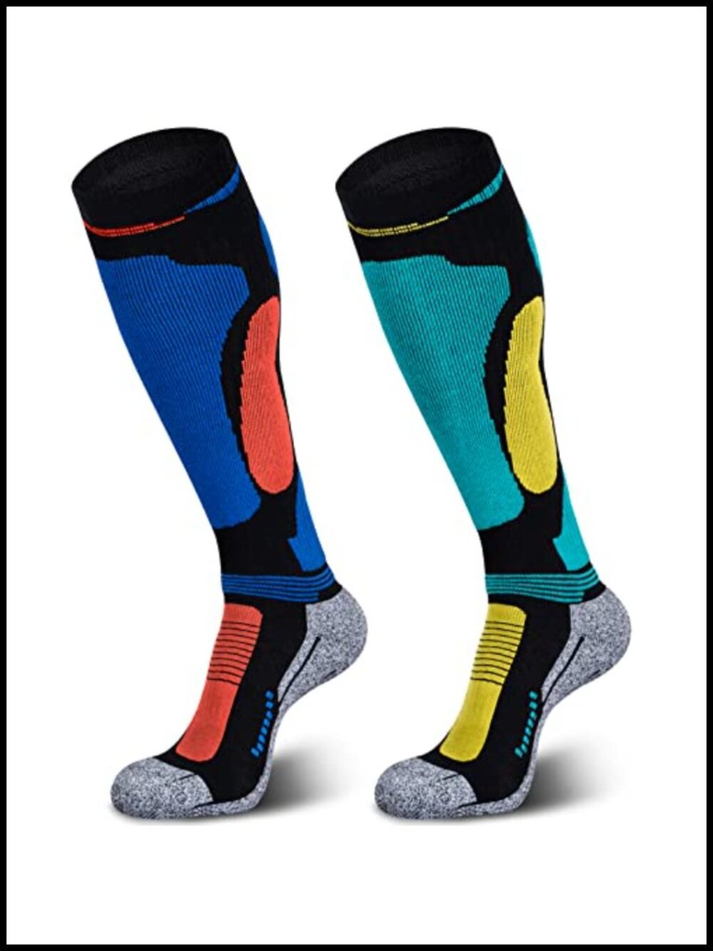 Merino Wool Ski Socks Knee High Thermal Snowboard Socks